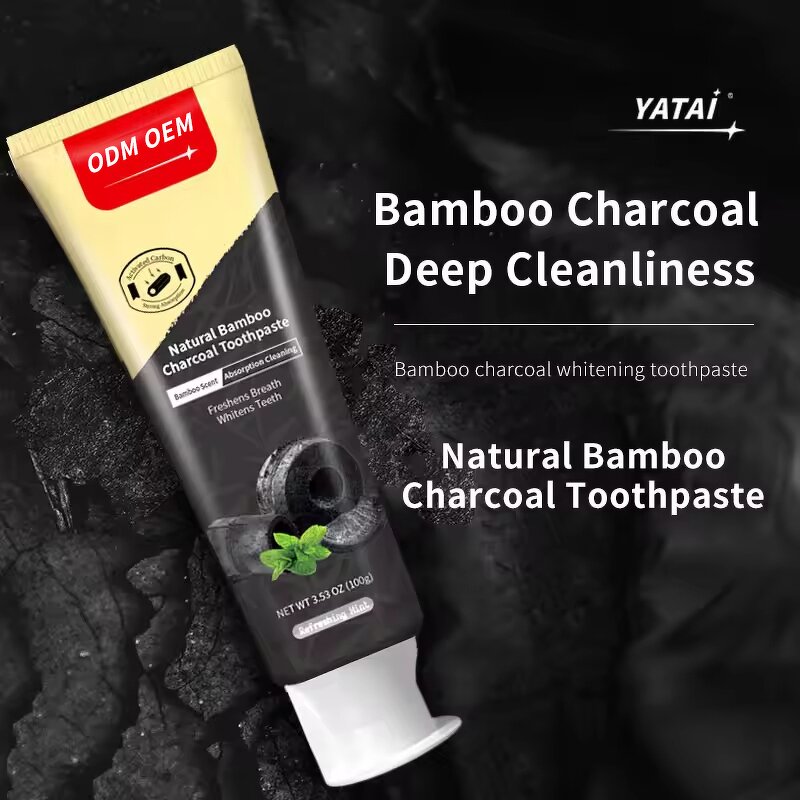 Bamboo Charcoal Toothpaste Manufacturer - Private Label Natural Activated Teeth Whitening Home Use Wholesale