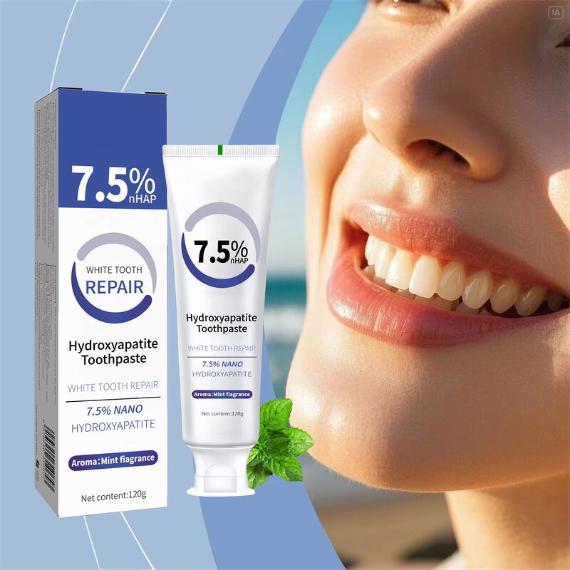 Hydroxyapatite Toothpaste Manufacturer - Croent 120g Whitening Remove Stains Anti Cavity Fresh Breath Home Oral Care