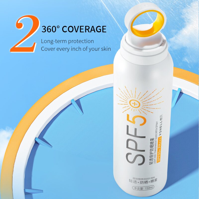 Sunscreen Spray Manufacturer - Private Label SPF 50 Wholesale Moisturizer Organic Vegan Shea Butter Green Tea Ingredients