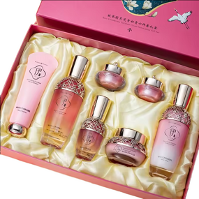 Skincare Set Manufacturer - Korean 7-Piece Unisex Moisturizing Firming Lift Vitamin C Sunscreen Home Beauty Salon