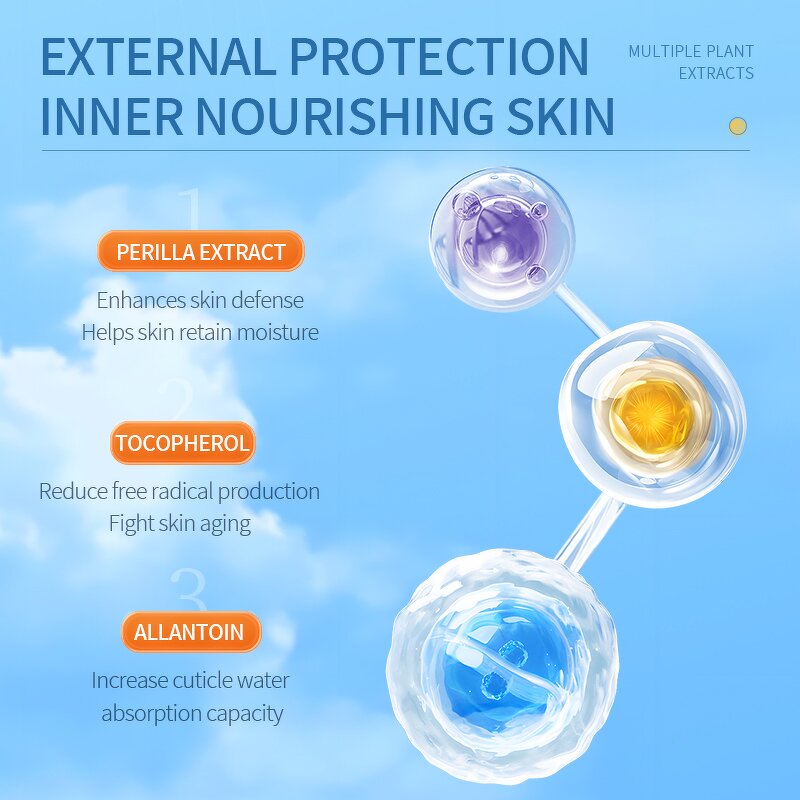 Sunscreen Gel Cream Manufacturer - Custom 50ml Travel Size SPF50+PA+++ Long-Wear Organic Vegan Green Tea Shea Butter Natural