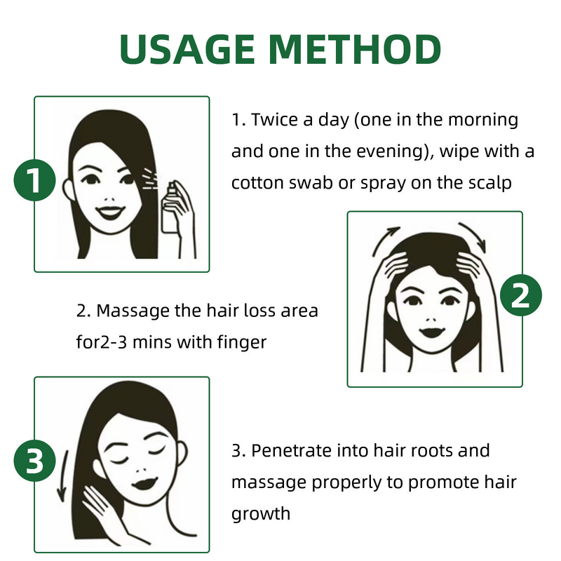 Hair Treatment Spray Manufacturer - Ouhoe Herbal Ginseng Essence Moisturizing Smoothing Hair Loss Prevention Spray