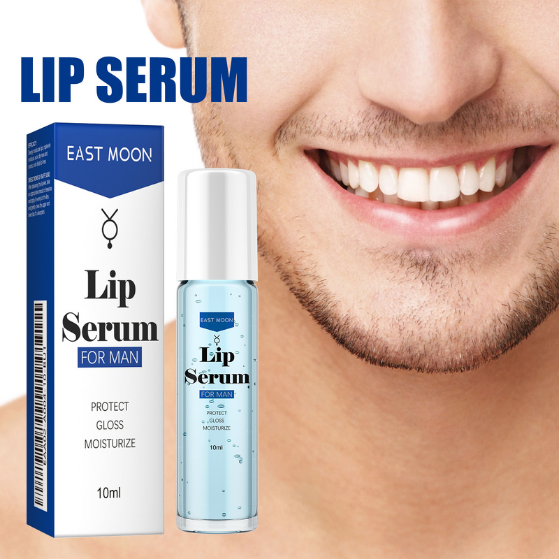 Lip Essence Manufacturer - East Moon Men's Natural Roller Ball Moisturizing Plumping Lip Care Product
