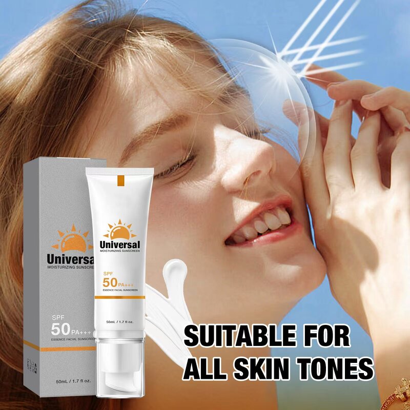 Sun Block Cream Manufacturer - Private Label Organic Hydrating SPF50 Korean Water Resistant Non-greasy Oil-Free Vegan 50ml