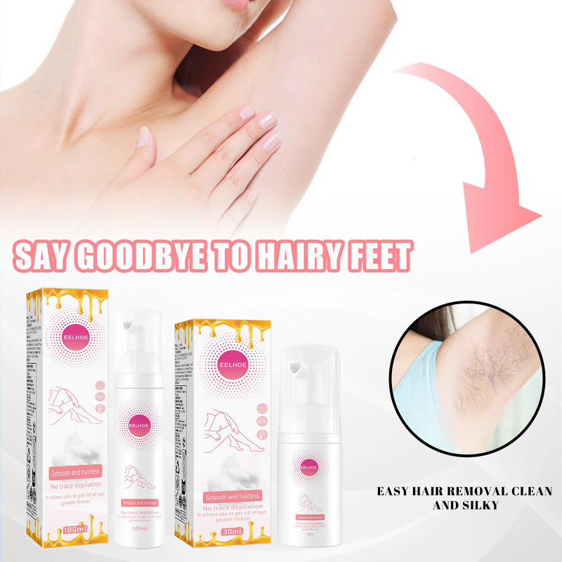 Hair Removal Spray Manufacturer - Herbal Honey Mousse Gentle Skin-Friendly Moisturizing Face Body Armpit Leg Hair Remover