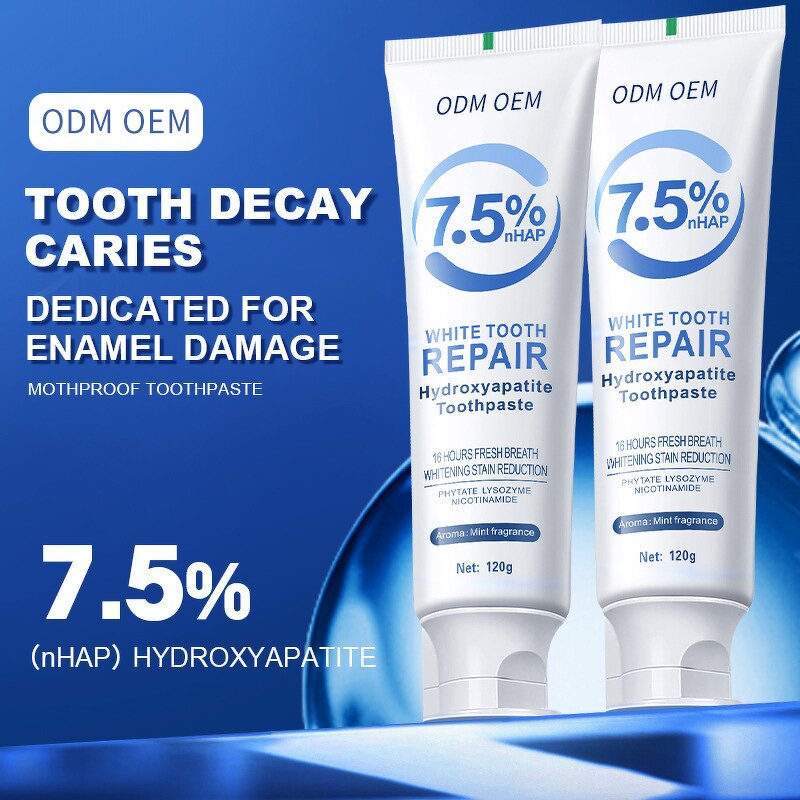 Hydroxyapatite Toothpaste Manufacturer - Croent 120g Whitening Remove Stains Anti Cavity Fresh Breath Home Oral Care