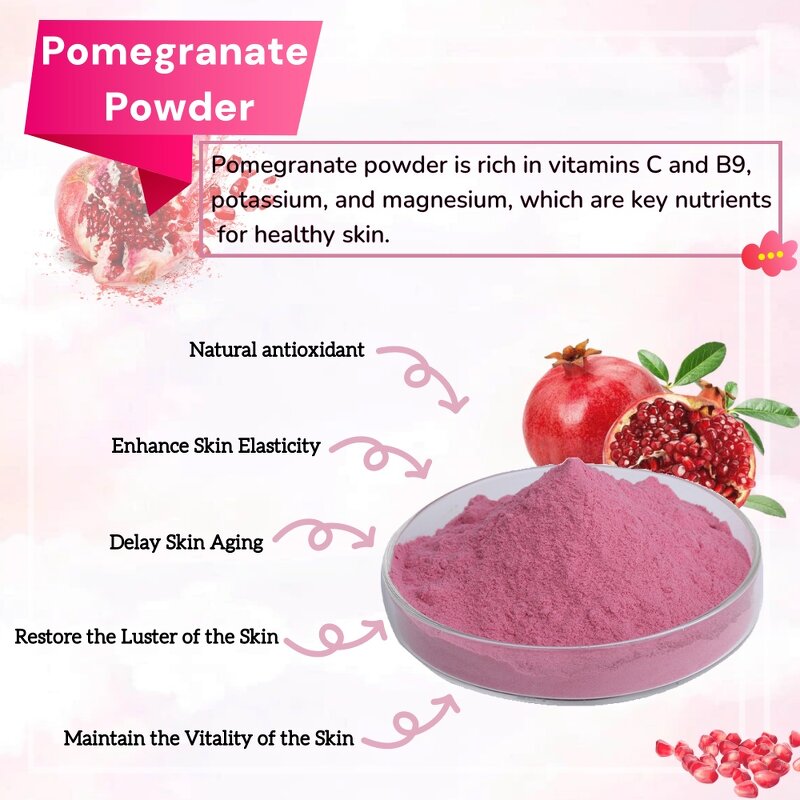 Pomegranate Juice Powder - Organic Bulk Price Water Soluble