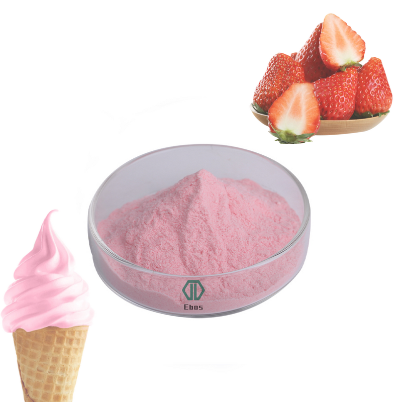 Strawberry Powder - Organic Food Grade Rich Flavors Freeze Dried
