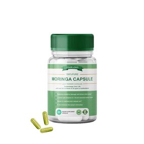 Moringa Capsule - Organic Leaf Powder & Factory Price & High Quality