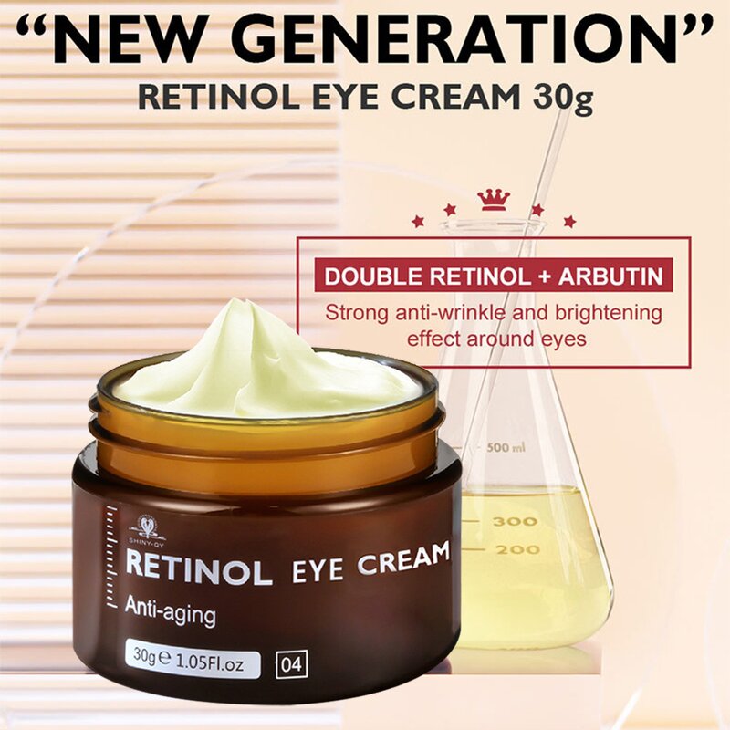 Retinol Eye Cream Manufacturer - Private Label Anti Wrinkle Repair Under Eye Bags Removal Tightening Formula