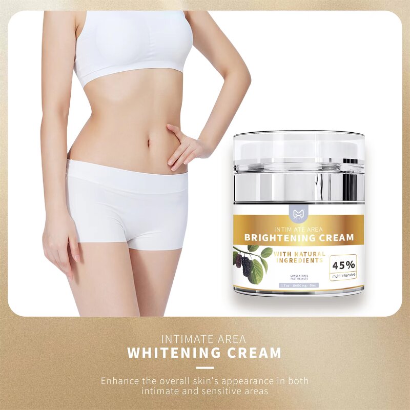 Intimate Whitening Cream Manufacturer - Private Label Dark Inner Thighs Brightening Lightening Cream