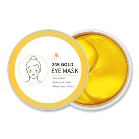 Eye Mask Manufacturer - Custom Whitening Collagen Eye Mask Retinol 24k Gold Vitamin C Hydra-gel Formula
