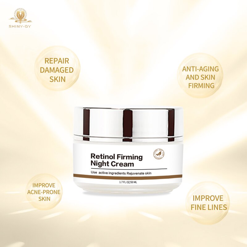 Retinol Night Cream Manufacturer - Dark Spot Pigment Corrector Anti-Aging Wrinkle Remover Firming Formula