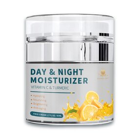 Night Cream Manufacturer - Private Label Turmeric Vitamin C Anti-Aging Moisturizing Day & Night Formula