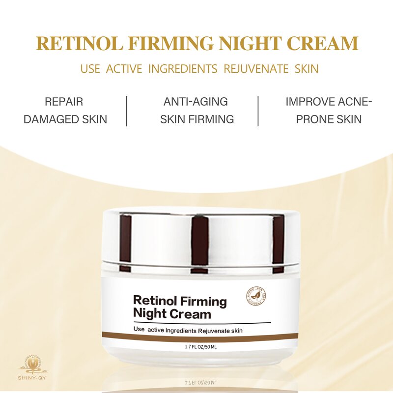 Retinol Night Cream Manufacturer - Dark Spot Pigment Corrector Anti-Aging Wrinkle Remover Firming Formula