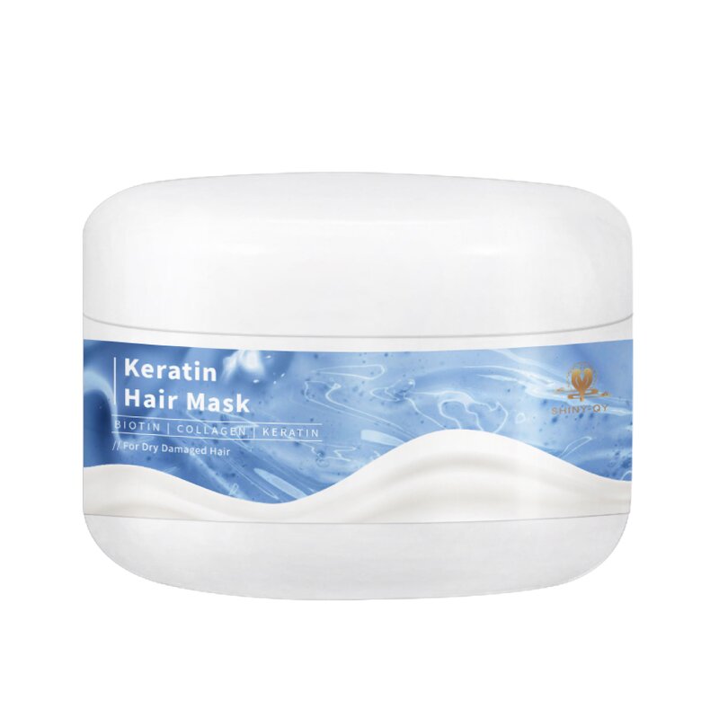 Hair Mask Manufacturer - Private Label Natural Organic Biotin Keratin Repair Curly Argan Oil Hair Mask