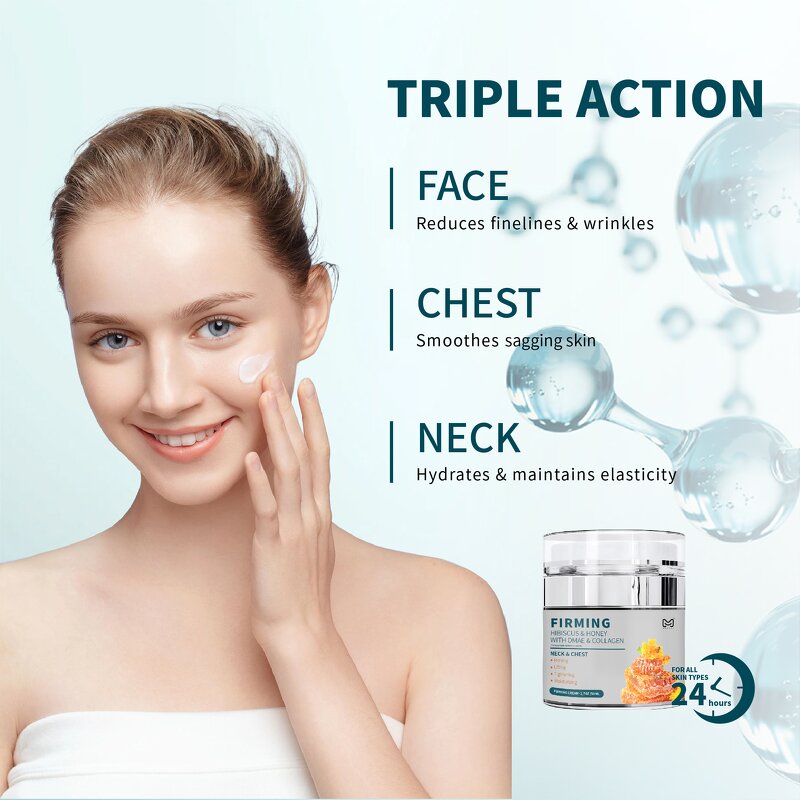 Honey Face Cream Manufacturer - Private Label Anti-Aging Wrinkle Remover Collagen Moisturizing Firming Formula