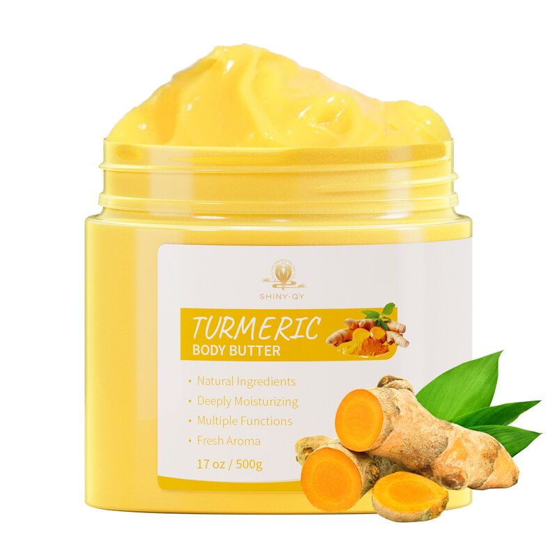 Body Butter Manufacturer - Custom Organic Vitamin C Deep Hydration Moisturizing Smooth Turmeric Body Butter
