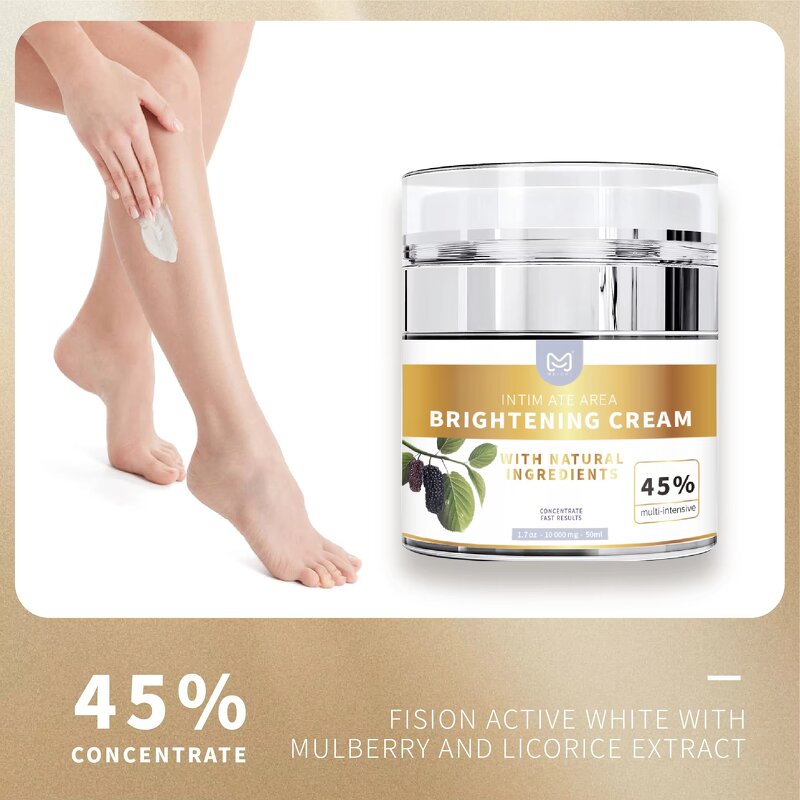 Intimate Whitening Cream Manufacturer - Private Label Dark Inner Thighs Brightening Lightening Cream