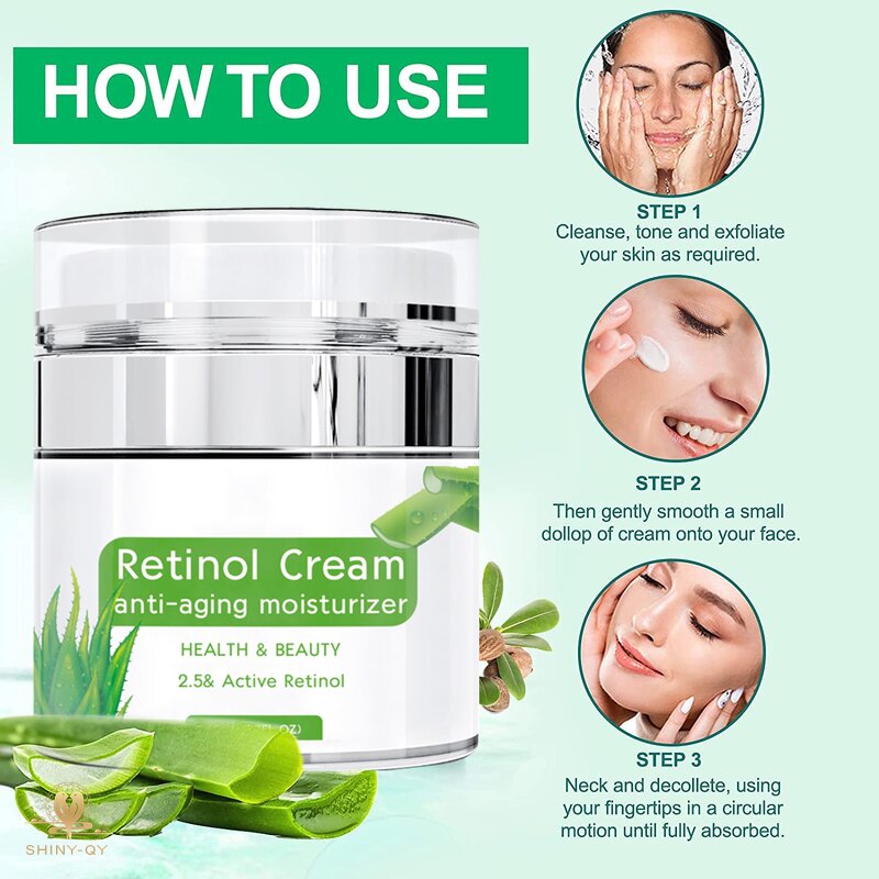 Retinol Night Cream Manufacturer - OEM Private Label Natural Organic Brightening Anti-Aging Moisturizer