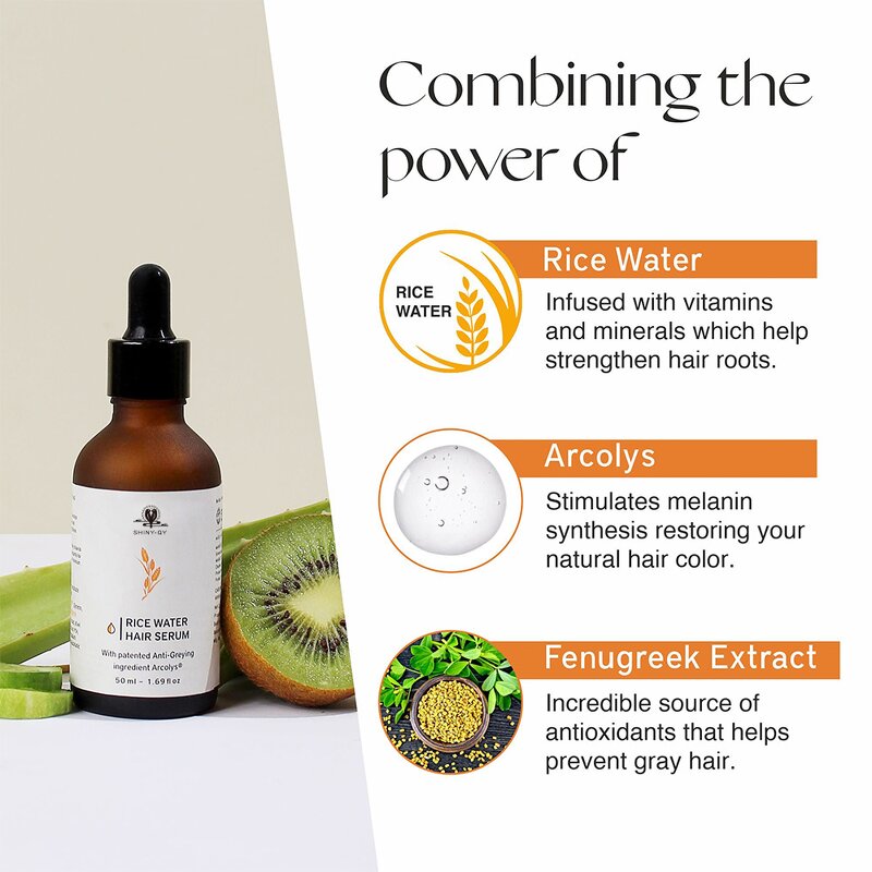 Herbal Hair Serum Manufacturer - Private Label Regrowth Oil Rice Water Treatment Scalp Herbal Growth Formula