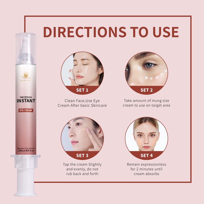 Eye Cream Manufacturer - Eye Bags Rapidly Reducing Wrinkles Fine Lines Instant Firming Dark Circle Formula