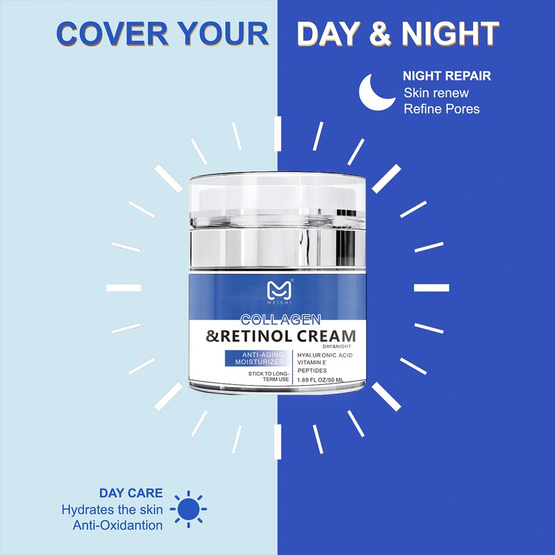 Collagen Retinol Cream Manufacturer - OEM ODM Private Label Firming Whitening Wrinkle Anti-Aging Face Cream