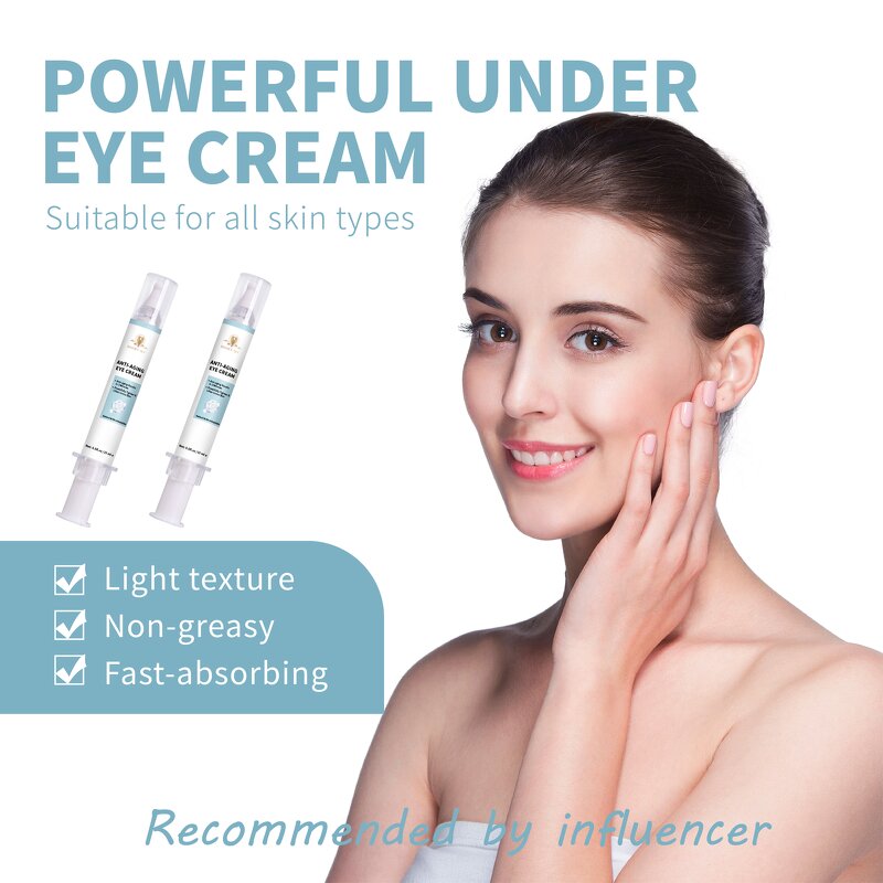 Peptide Eye Cream Manufacturer - Private Labels Eye Bags Depuffs Tightening Repair Instant Anti Wrinkle Formula