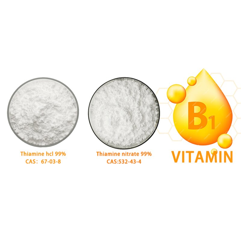 Vitamin B1 Hydrochloride Manufacturer - Nutritional Additive Vit B1 Hcl CAS 59-43-8