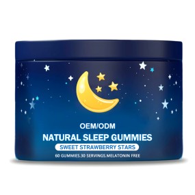 Magnesium Glycinate Gummies Manufacturer - Vegan Raspberry Stress Relief Custom