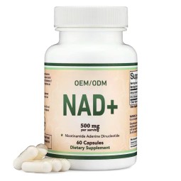 NAD Supplement Capsules Manufacturer - 500mg Nicotinamide Adenine Dinucleotide Custom