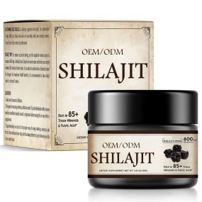 Shilajit Resin Gummies OEM Factory - 85 Minerals Brain Enhancement Private Label