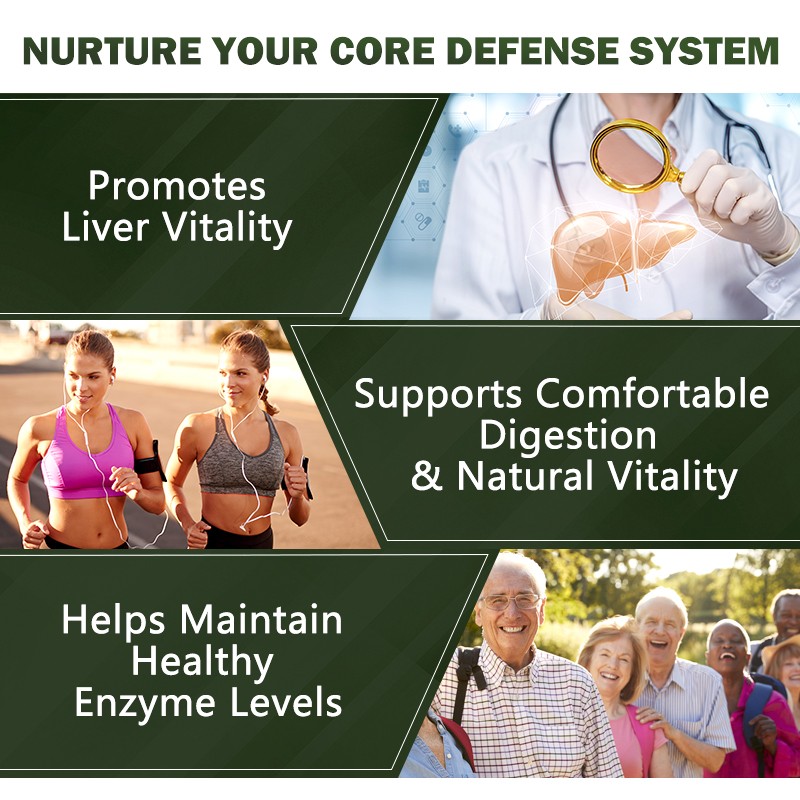 Liver Cleanse Liquid Supplier - 7-in-1 Herbal Formula Milk Thistle Custom