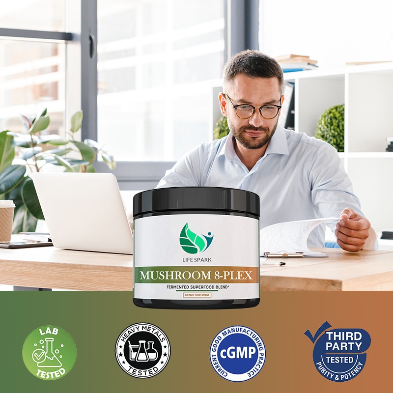 Reishi Aloe Vera Powder Factory - Organic Food Grade Immune Health Private Label