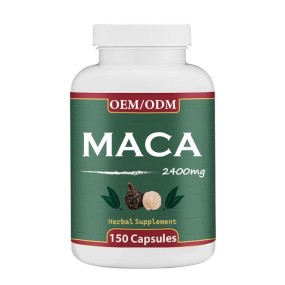 Maca Capsules Source Supplier - High Quality Herbal Supplement Custom Packaging