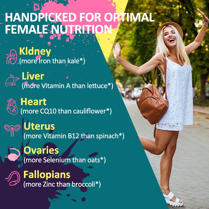 Beef Organ Capsules Factory Direct - Grass-Fed Hormone Balance Animal Extract Custom