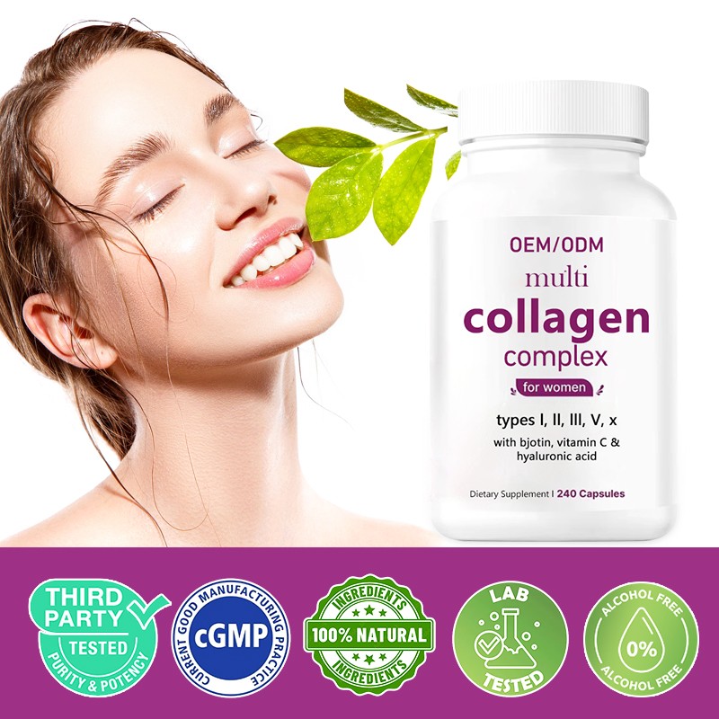 Collagen Peptide Tablets Source Supplier - Adult Beauty Mineral Supplement Custom