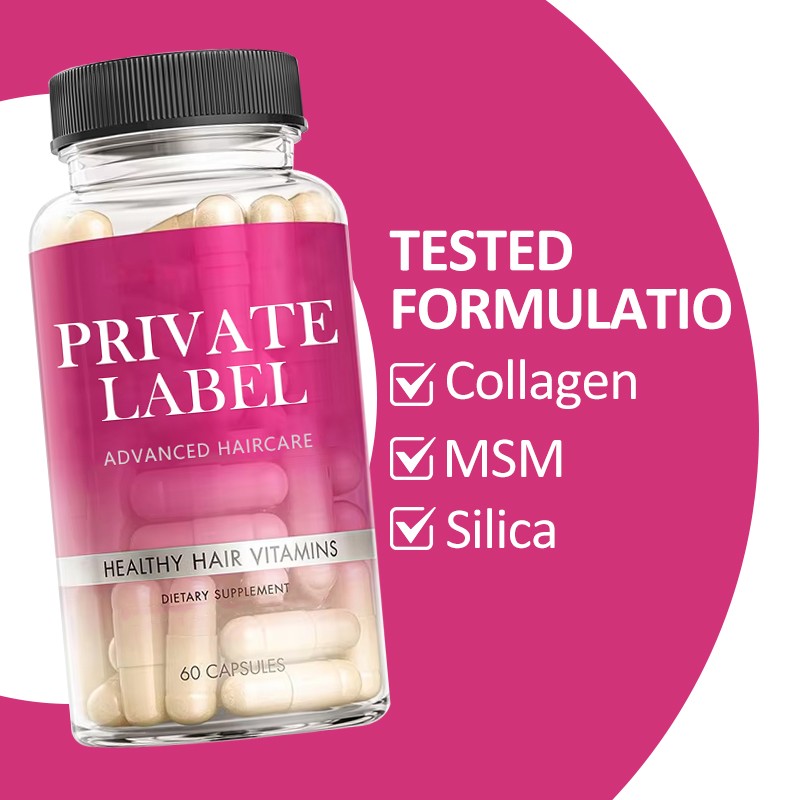 Hydrolyzed Collagen Capsules Factory - Joints Hair Skin Bones Custom Blend