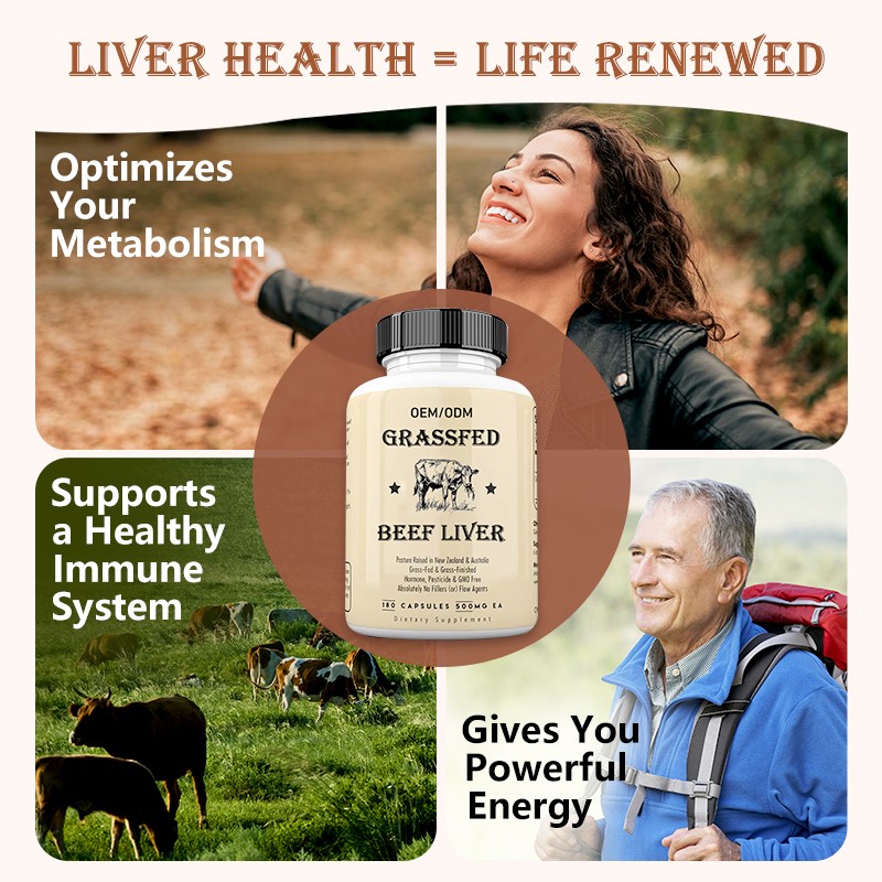 Liver Cleanse Capsules OEM Factory - Milk Thistle Turmeric Beet Root Custom