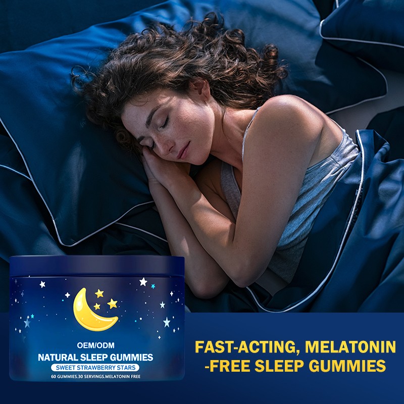 Magnesium Glycinate Gummies Manufacturer - Vegan Raspberry Stress Relief Custom