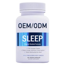 Melatonin Tablets Factory Direct - Adult Sleep Supplement Dietary Fiber Custom