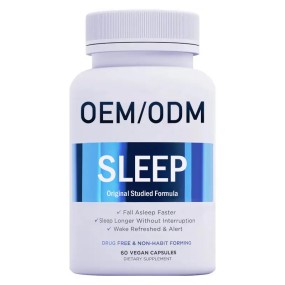 Melatonin Tablets Factory Direct - Adult Sleep Supplement Dietary Fiber Custom