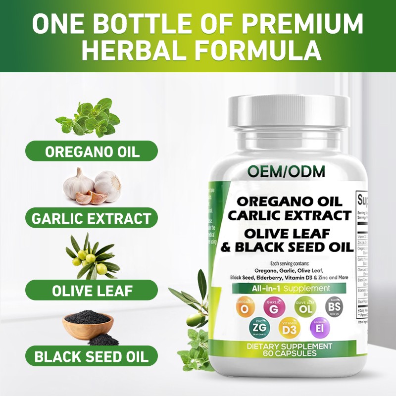 Elderberry Black Seed Oil Supplier - Cold Pressed Immune Hair Support Custom