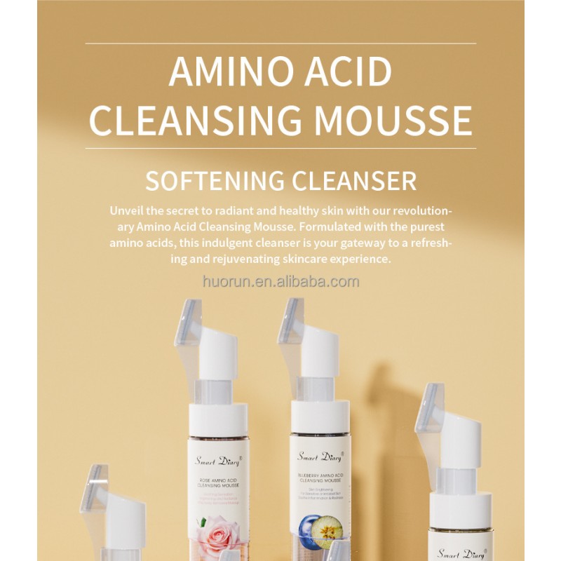 Cleansing Foam Supplier - OEM Amino Acid Mousse for Oily Acne Skin Gentle Cleanse