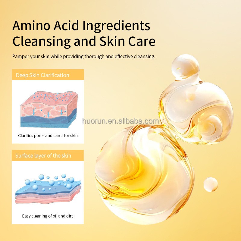 Cleansing Foam Supplier - OEM Amino Acid Mousse for Oily Acne Skin Gentle Cleanse