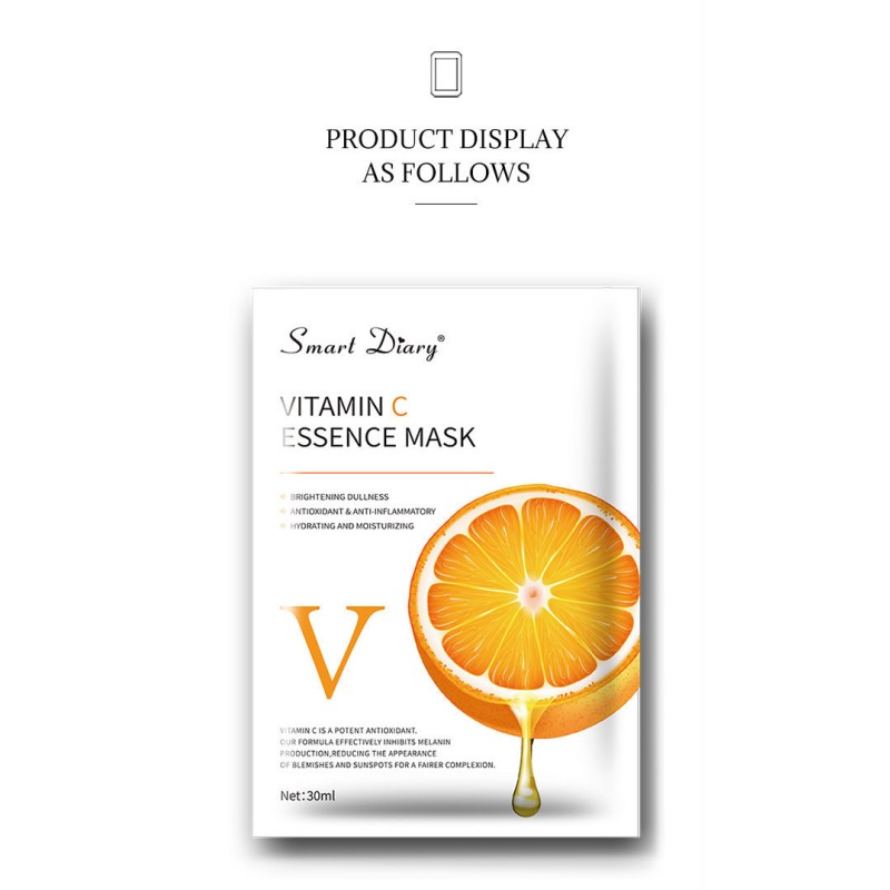 VC Facial Mask Manufacturer - Factory Wholesale Herbal Moisturizing Soothes Skin Mask