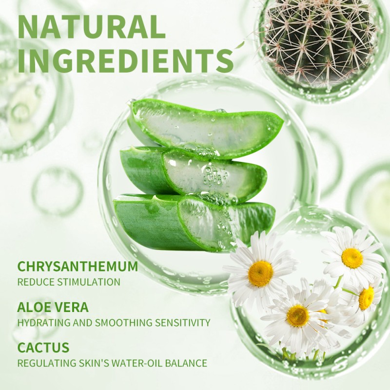 Aloe Vera Gel Factory - OEM High-Purity Herbal Face Care Skin Repair Gel