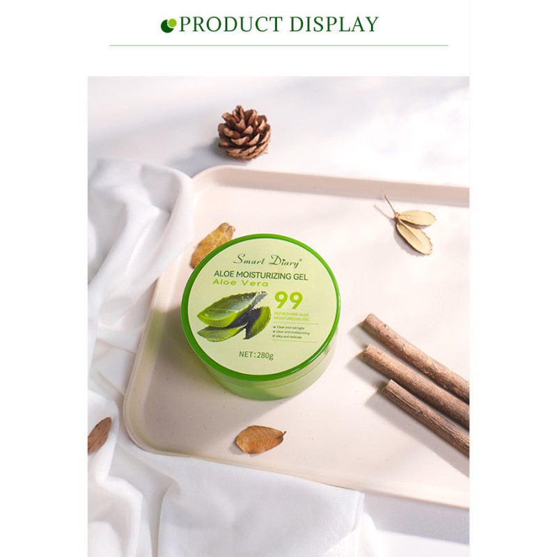 Aloe Vera Gel Factory - OEM High-Purity Herbal Face Care Skin Repair Gel