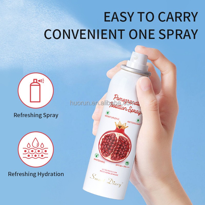 Sunscreen Spray Factory - Private Label SPF50 Whitening Vitamin C Brightening Mist