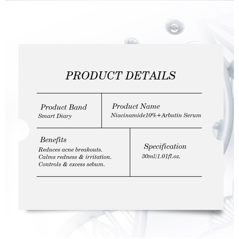 Nicotinamide Essence Manufacturer - OEM Hydrating Moisturizing Pore Lightening Liquid